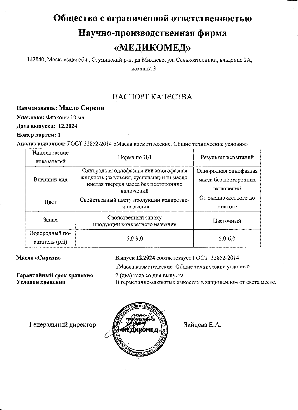 Паспорт №122024
